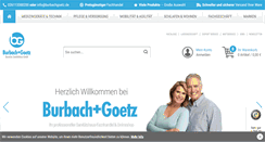 Desktop Screenshot of burbach-goetz.de